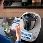 Thermomix® TM6 reconditionné + Second bol + Thermomix® Sensor + Découpe-Minute+ - Garantie 2 ans - Excellent état